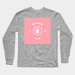 SHE Travels 4Less Long Sleeve T-Shirt